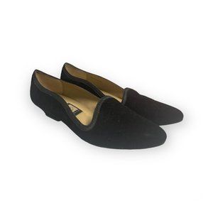 Black Suede Nina Wavy Heels